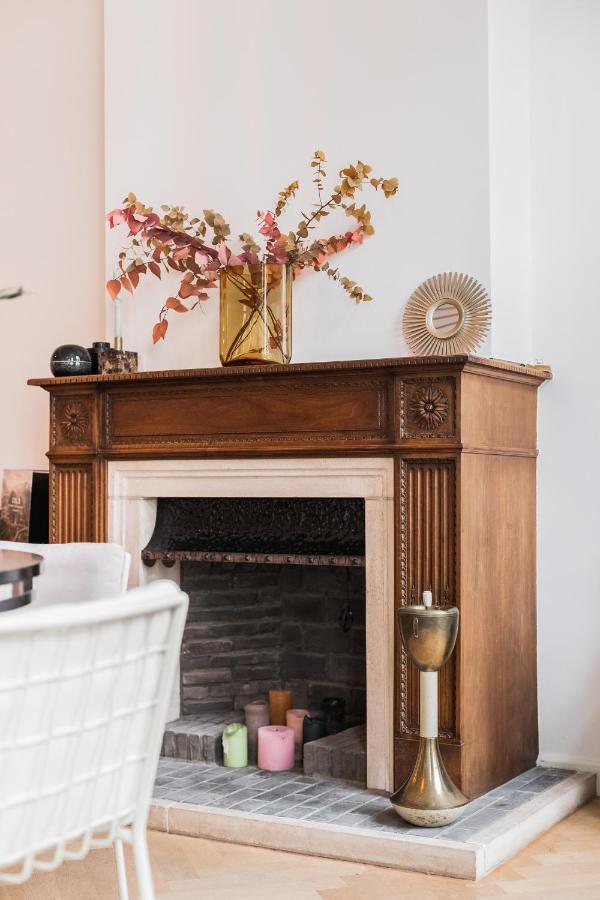 Traditional Chic, High Ceilings' Apt Aircos And Garage Антверпен Экстерьер фото