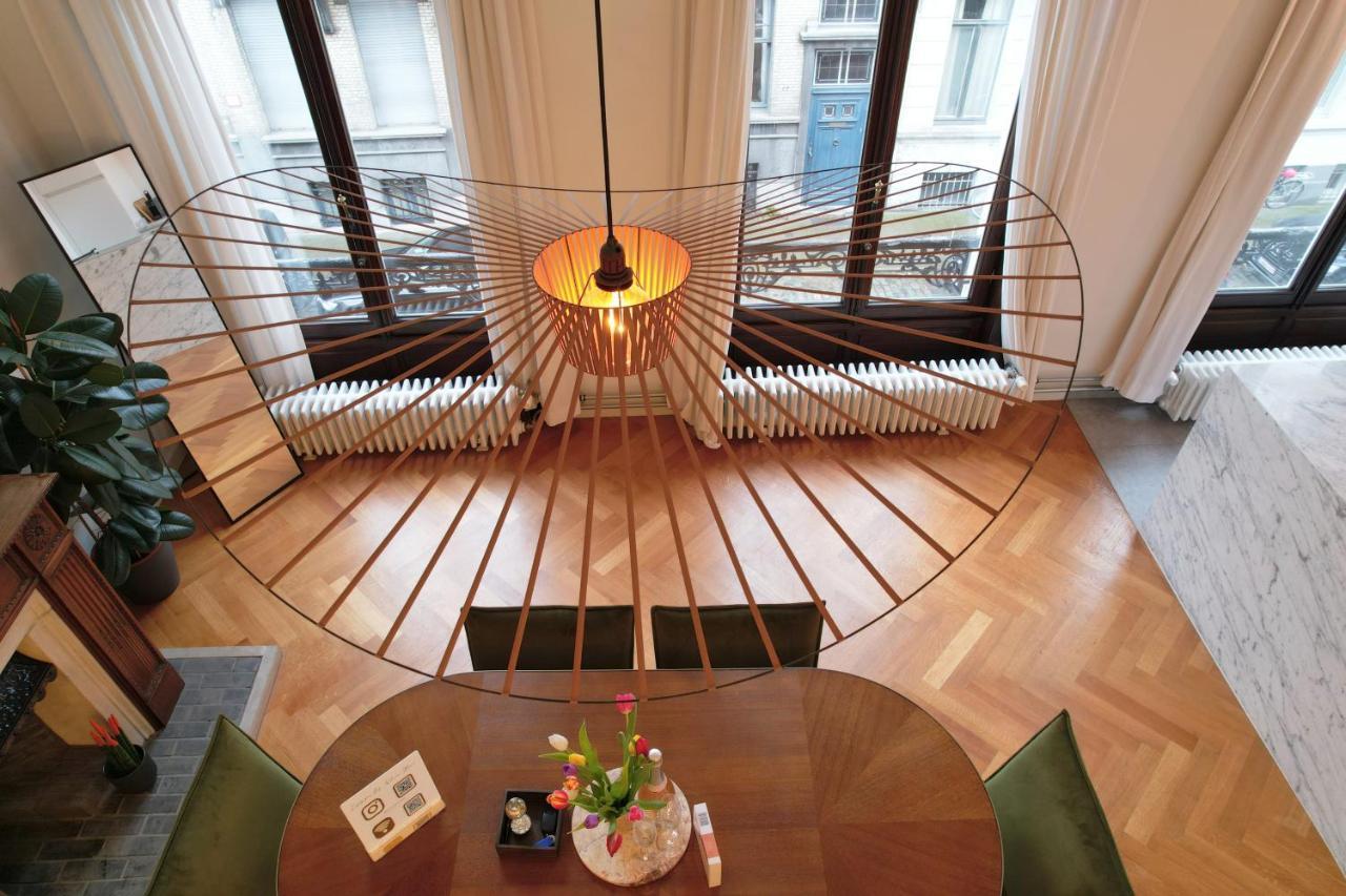 Traditional Chic, High Ceilings' Apt Aircos And Garage Антверпен Экстерьер фото